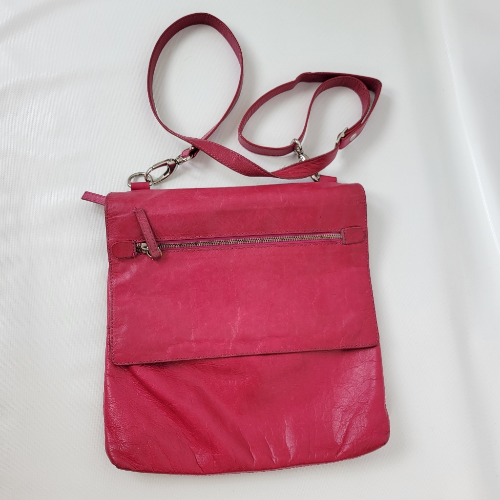Maurizio Taiuti Italian Leather Messenger Bag